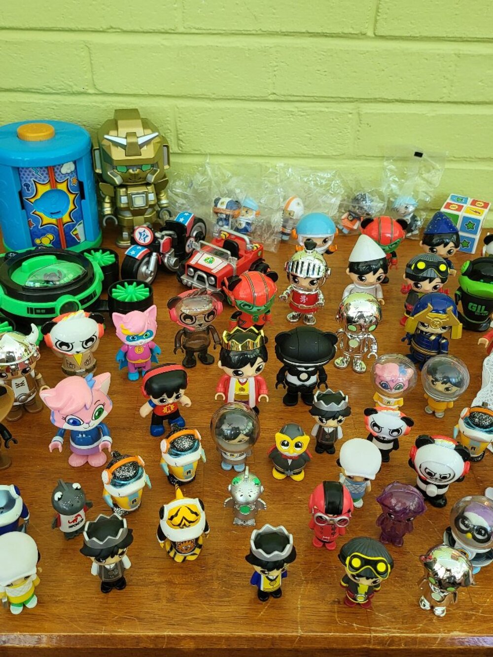 Ryan's World Character Figures Toys Lot Of 59 Mixed Sizes Vehicles Accessories